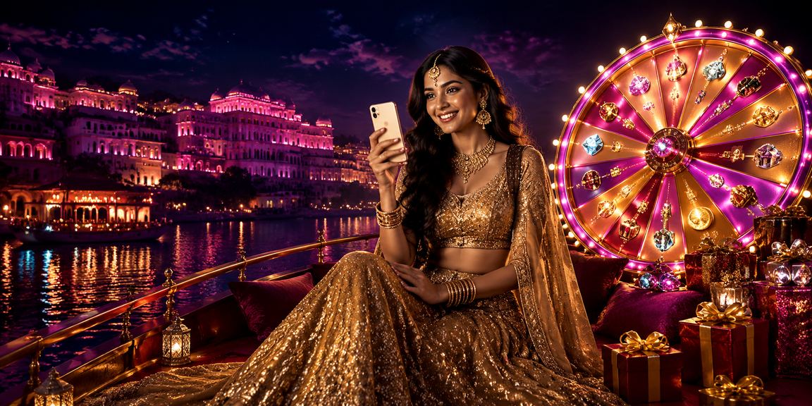 Player enjoying live Andar Bahar game at Jaipur casino
