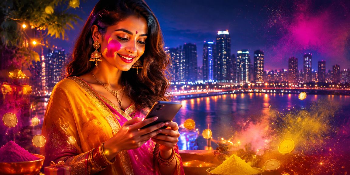 Mumbai Bandra Mobile Casino During Holi Festival